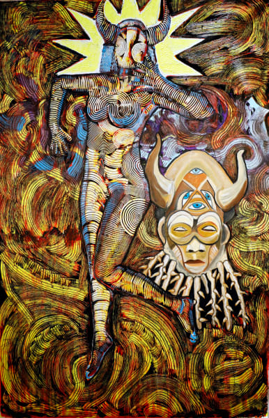 Artwork detail by Oscar Luis Martínez