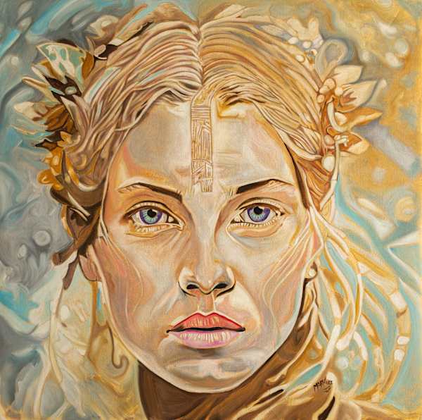 Painting by Oscar Luis Martínez