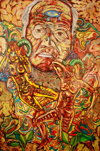 Artwork from Cultural Identity series by Oscar Luis Martínez