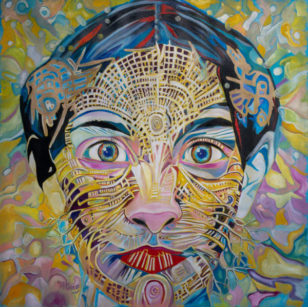 Painting by Oscar Luis Martínez